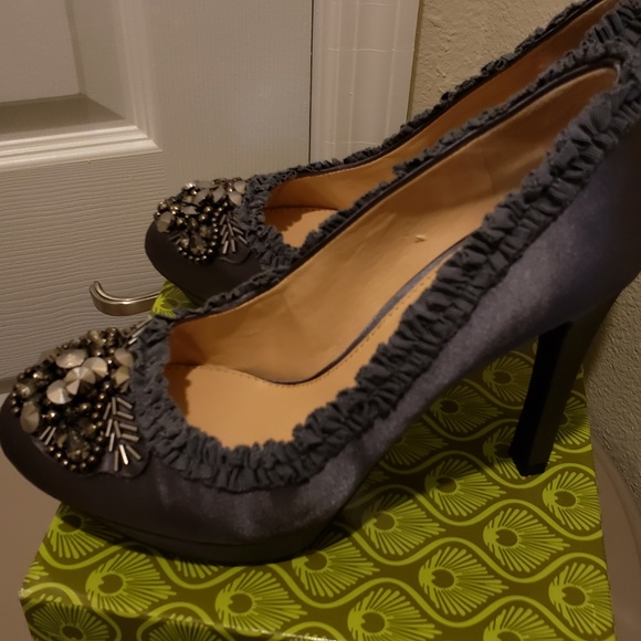 NIB Gianna Bini Ceylon (gray) colored Platforms - Picture 5 of 8
